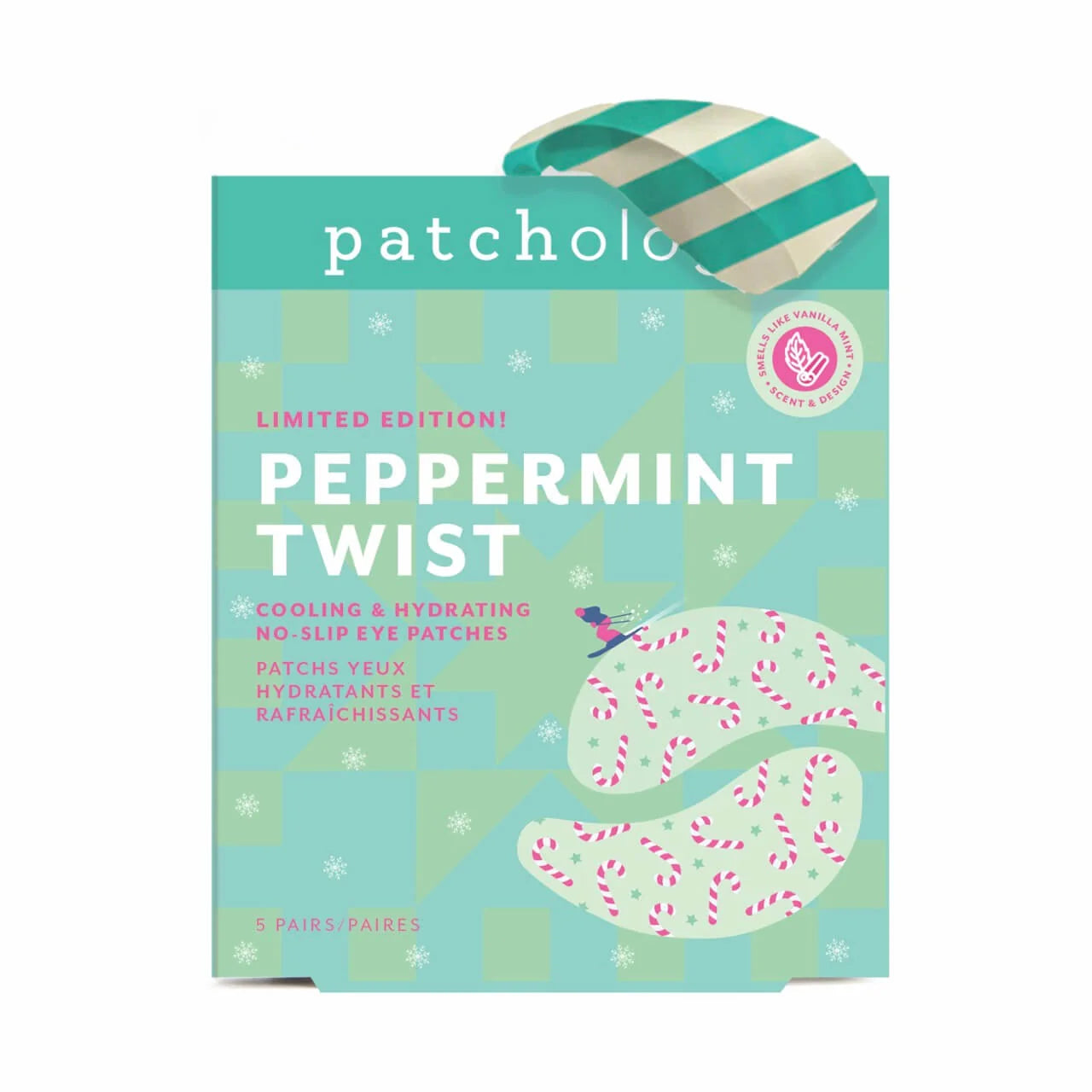 Peppermint Twist Cooling & Hydrating Eye Patches