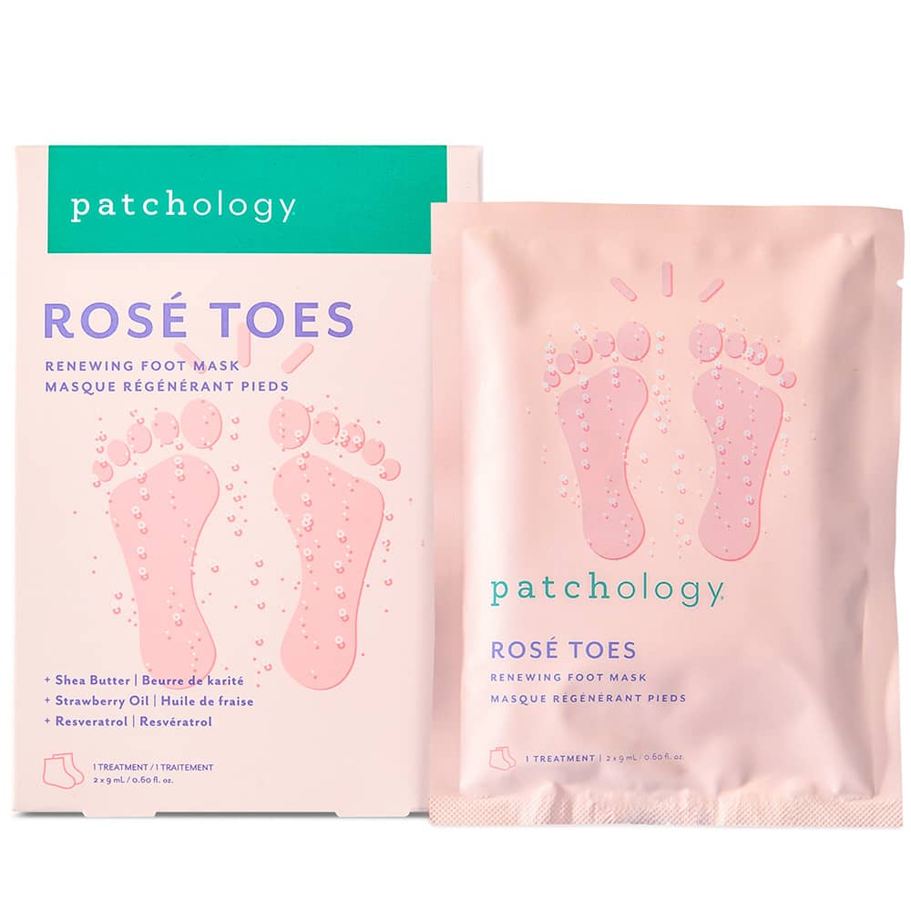 Rose Toes Renewing Foot Mask