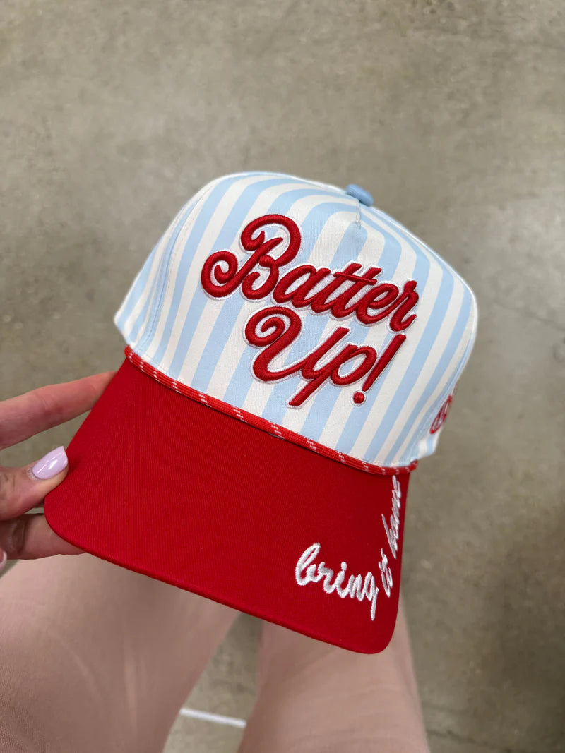 Batter Up Stripe Hat