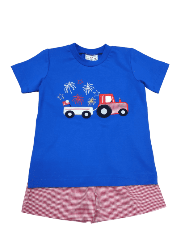 Firework Fun Boys Short Set
