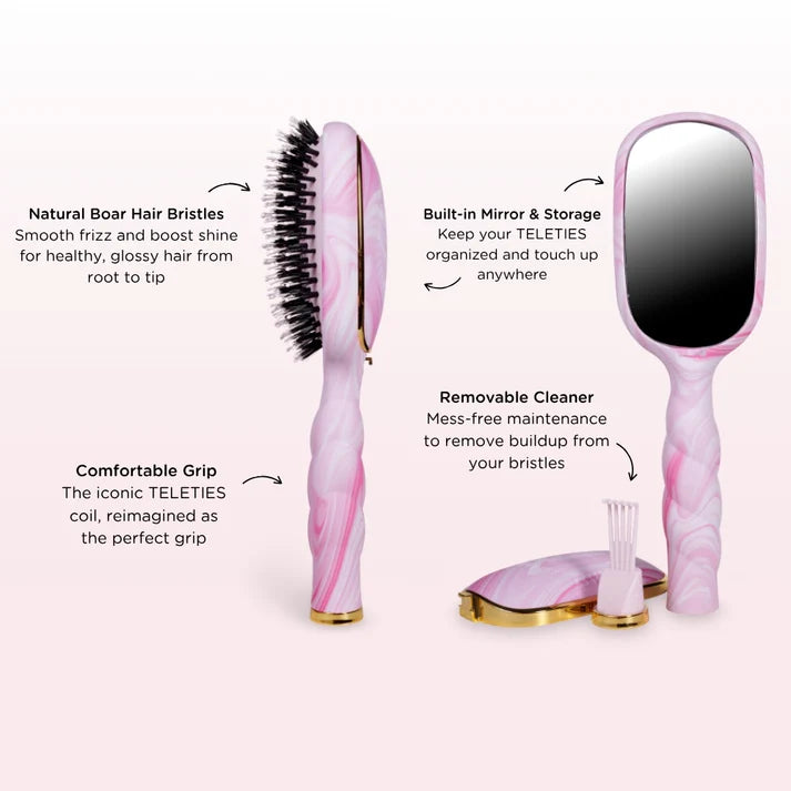 Boar Bristle Hair Brush - Pinch Me!