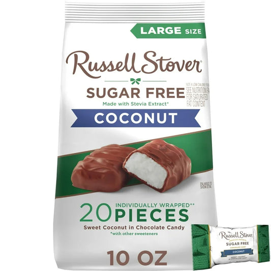 Sugar Free Milk Chocolate Coconut 10oz Gusset