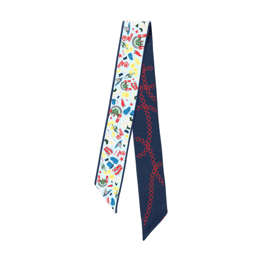 Ole Miss Rebels Skinny Scarf