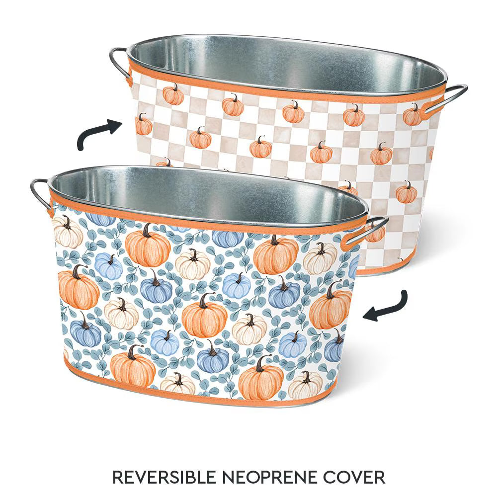 Pumpkin Grove Party Tub Cover