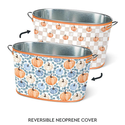 Pumpkin Grove Party Tub Cover