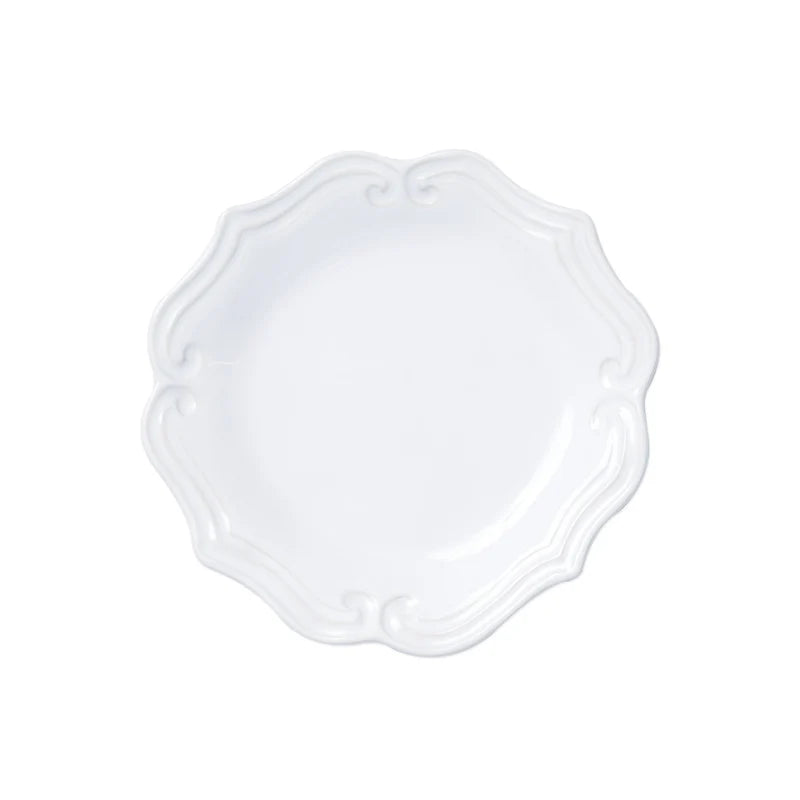 Vietri Incanto Stone White Dinner Plate