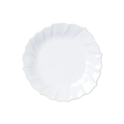 Vietri Incanto Stone White Dinner Plate