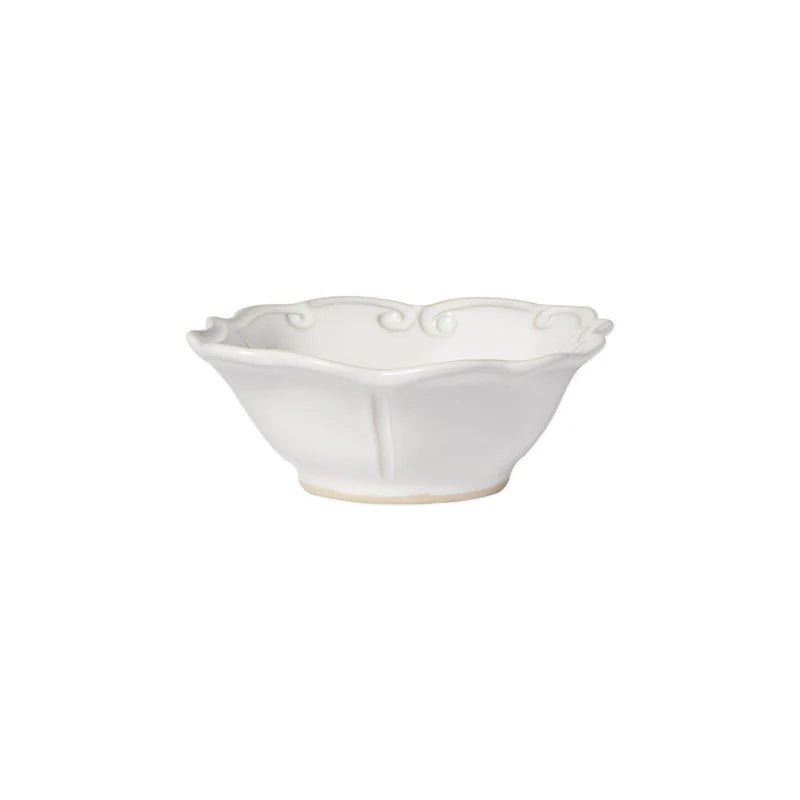 Vietri Incanto Stone White Cereal Bowl