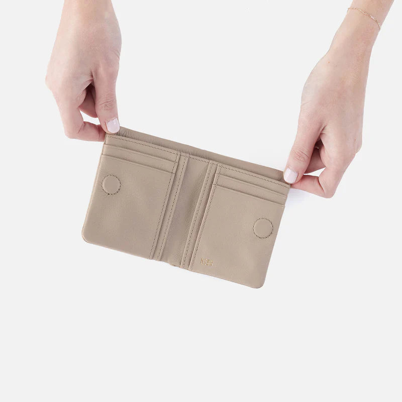 Lumen Mini Wallet Taupe