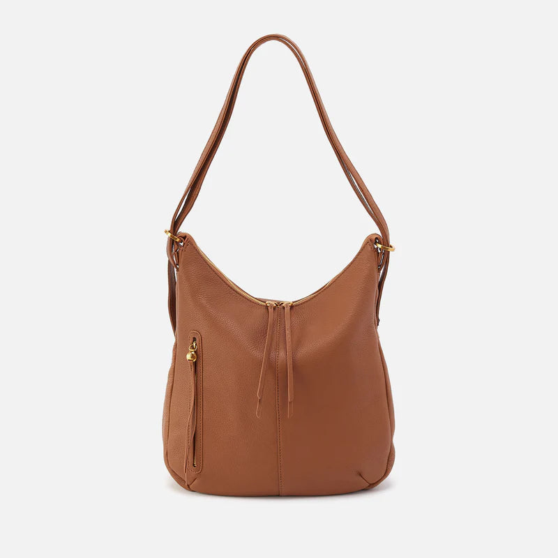Merin Convertible Backpack in Timber Brown