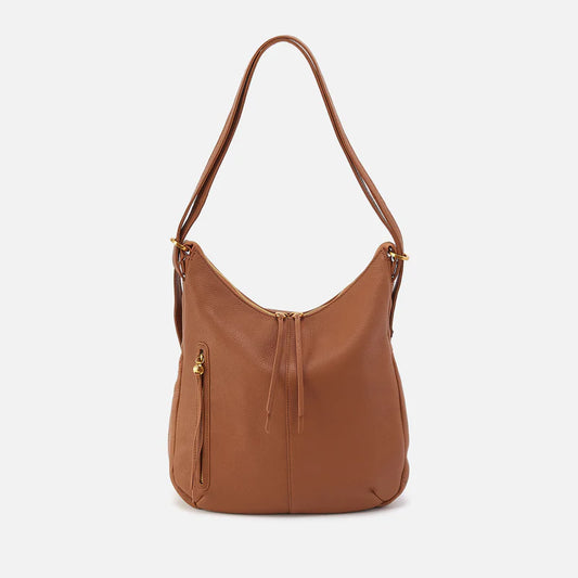 Merin Convertible Backpack in Timber Brown
