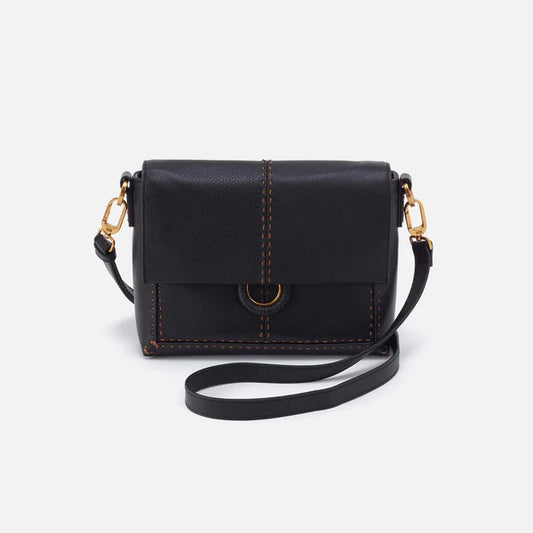 Austin Flip Crossbody in Black