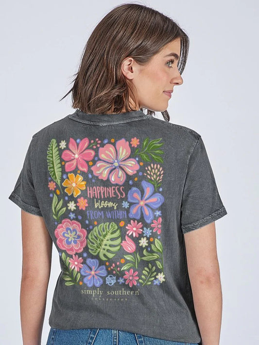 Happiness Blooms From Within Tshirt