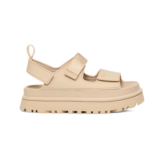 Golden Glow Sandals in Sea Salt