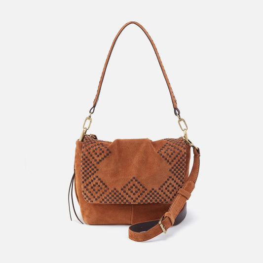 Harley Convertible Shoulder Bag in Oak Barrel