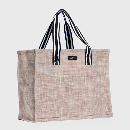 Extended Stay Tote Sand Woven