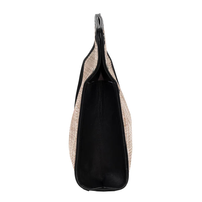 Sunset Clutch Sand Woven