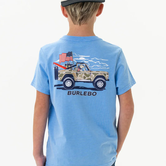 Youth Tee Camo Beach Cruiser