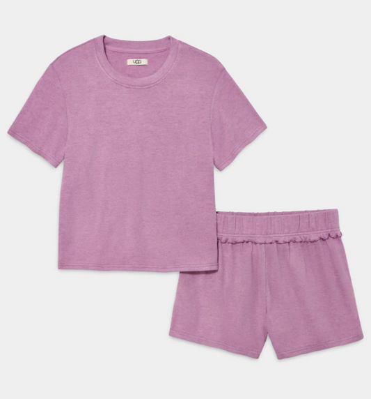 Aniyah Set in Violet Queen Multi