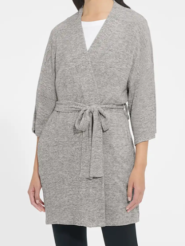 Monrose Robe in Grey Heather
