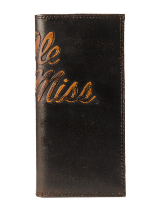 Burnished Antique Secretary Wallet - Ole Miss