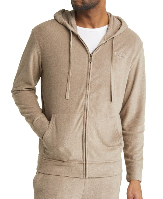 Edmond Full Zip in Tan