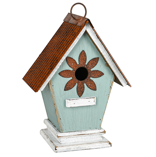 Fir Floral Bird House