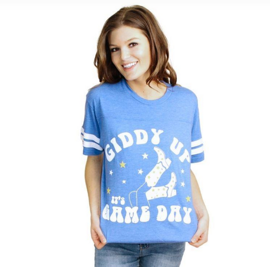 Giddy Up It's Gameday Tshirt