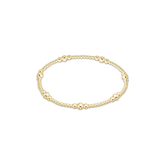 PURPOSE GOLD 4MM BEAD  BRACELET