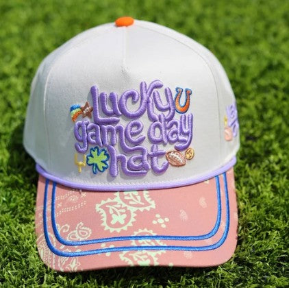 Lucky Game Day Football Hat