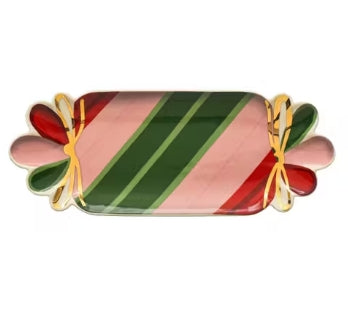 Stoneware Candy Shaped Trinket Dish