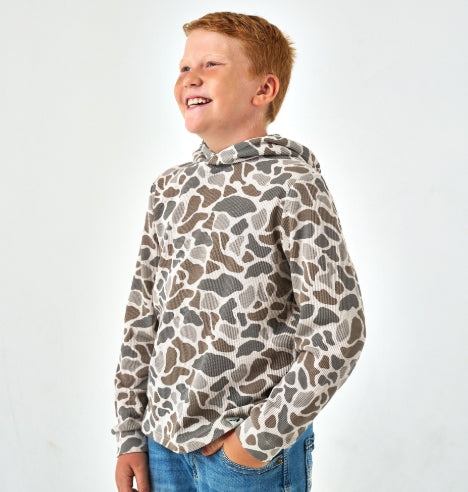 YOUTH THERMAL HOODIE CLASSIC DEER CAMO