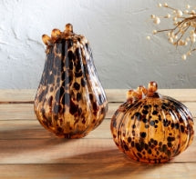 Tortoise Glass Pumpkins