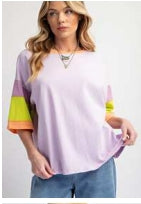 Lavender Jersey Top