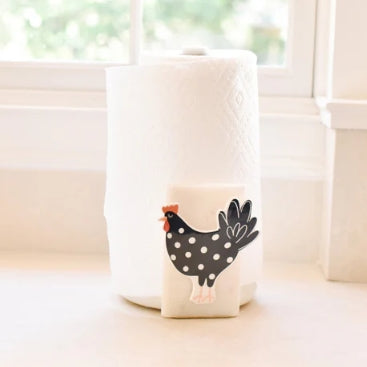 Mini Marble 12 Paper Towel Holder