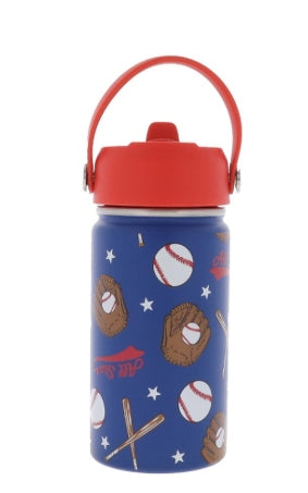 Kids Out the Park 12 oz. Bottle with Straw Cap