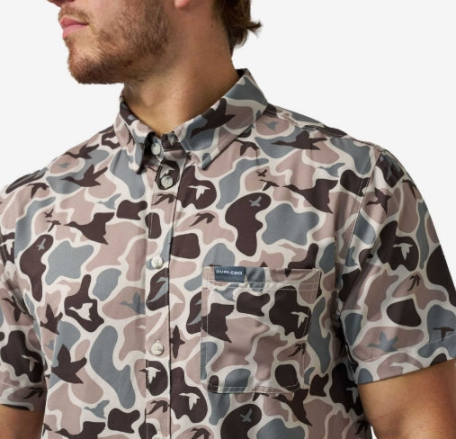 PERFORMANCE BUTTON UP - MALLARD MAYHEM CAMO