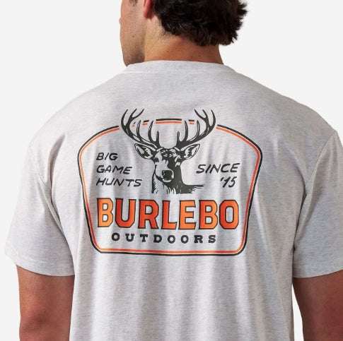 SHORT SLEEVE TEE - BIG GAME HUNTS - OATMEAL