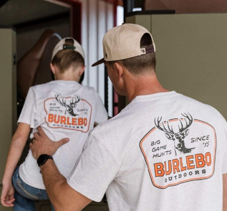SHORT SLEEVE TEE - BIG GAME HUNTS - OATMEAL