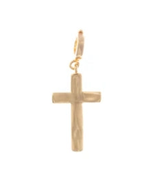 Charm Luxe Cross Hammered