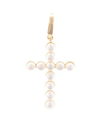 Charm Luxe Cross Pearl