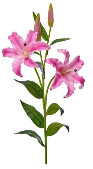 Artificial Oriental Lily Pink