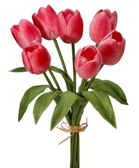 Foam Tulip Bundle Hot Pink
