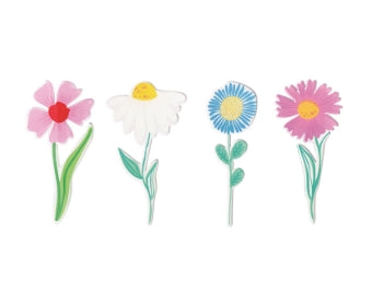 Acrylic Flower Plant Stake