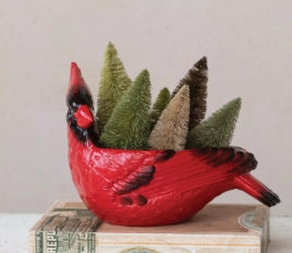 Stoneware Cardinal Bowl