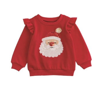Santa Sequin Sweatshirt