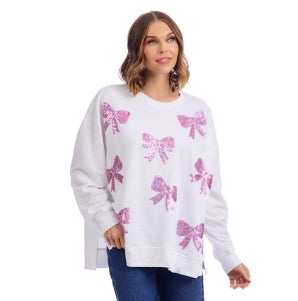 Bow Sparkle Sweatshirt