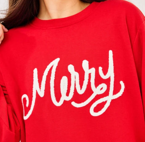 Lakelyn Merry Bow Sweatshirt
