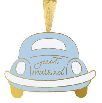 Just Married Ornament