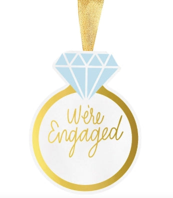 We're Engaged Ornament
